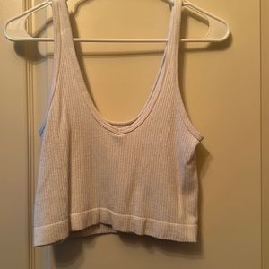 Loose Fit White Tank Urban